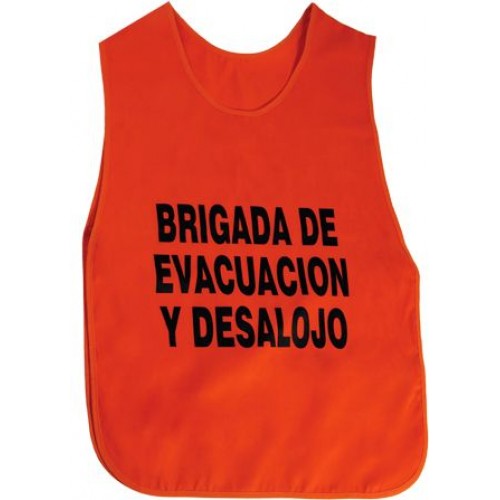 -Casaca Brigada de evacuación y desalojo
