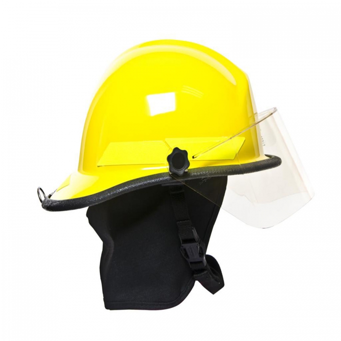 Casco amarillo para bombero bullard