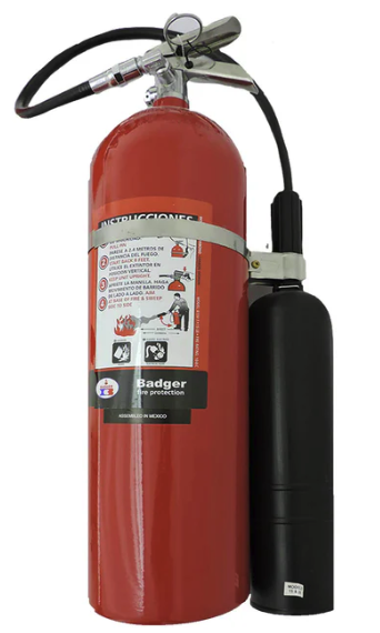 Extintor Portátil CO2 de 15 Lb BADGER