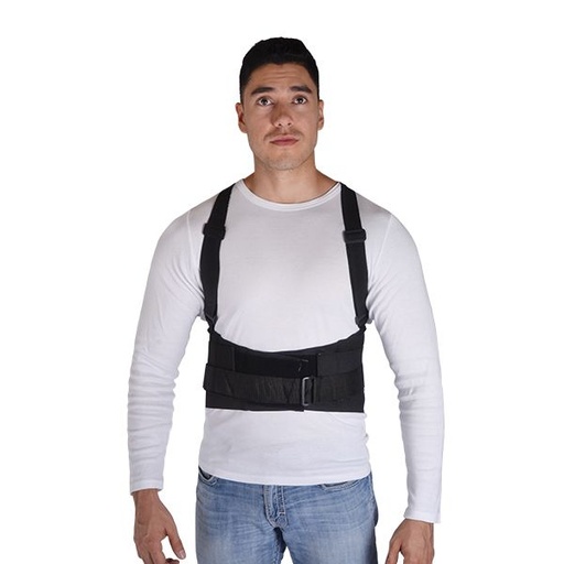 [FE-4816-3-CH] -Soporte Sacrolumbar Faja Elastica 3/C Mca Derma Care Talla Chica