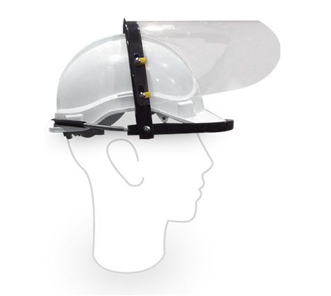 [SP1016] *Adaptador P/Protector Facial Adaptable A Casco T/Cachucha
