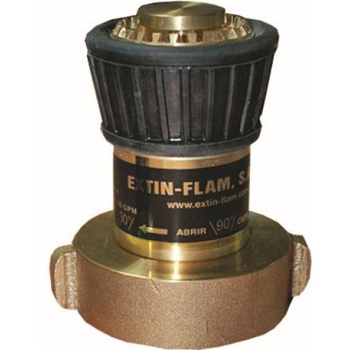 [J005N01] -CHIFLON EXTIN FLAM  2.5'' NST X 120 GPM BRONCE