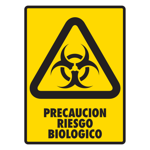 [SE141N13] Señal Riesgo Biológico Modelo 141 de Estireno Normal 30×40 cm