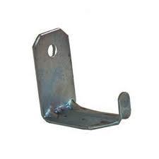 [SOP-EXT-PLATA] -Soporte De Pared Para Extintor De Pqs 4.5 A 12 Kg Plata